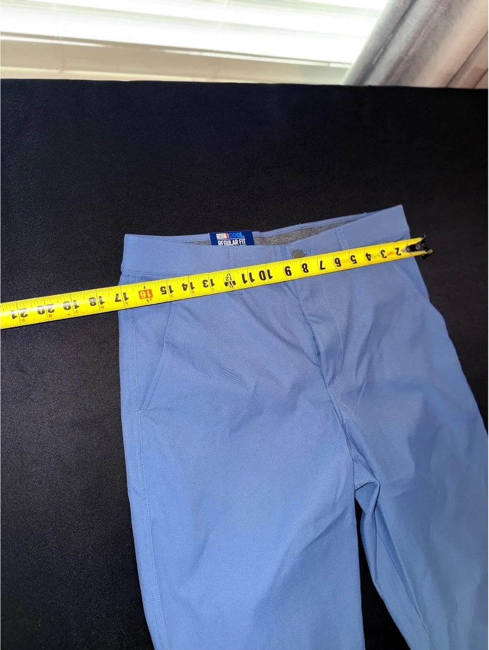Light Blue Regular Fit Pants 32 degrees cool